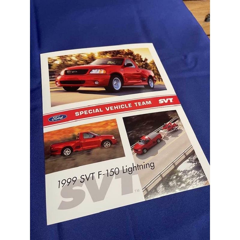 1999 SVT Lightning Dealer Card
