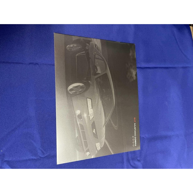2000 SVT Cobra Dealer Brochure