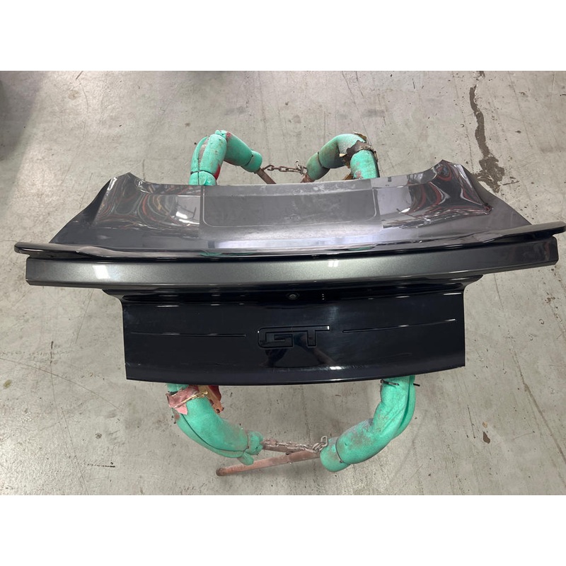 2015-23 Ford Mustang GT Magnetic Gray Trunk w/ Black Spoiler 154