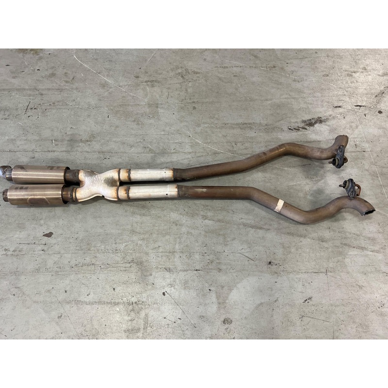 2015-23 Ford Mustang X-Pipe w/ Resonators 165