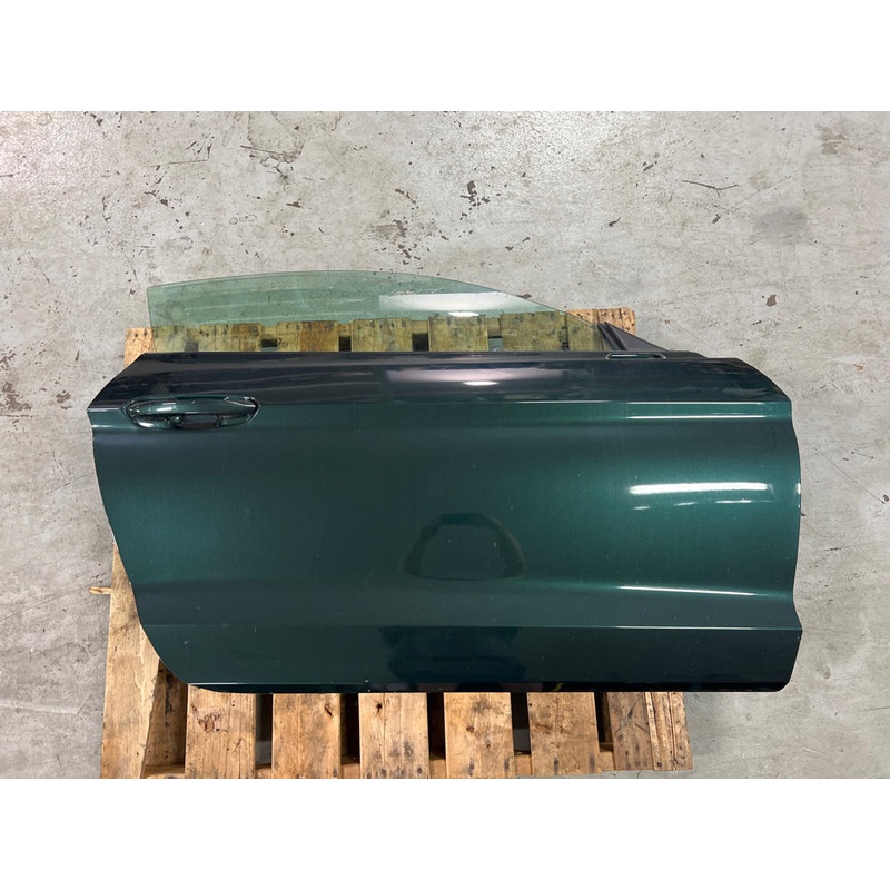 2018-23 Ford Mustang Dark Highland Green Right Passenger Door w/ Glass 139