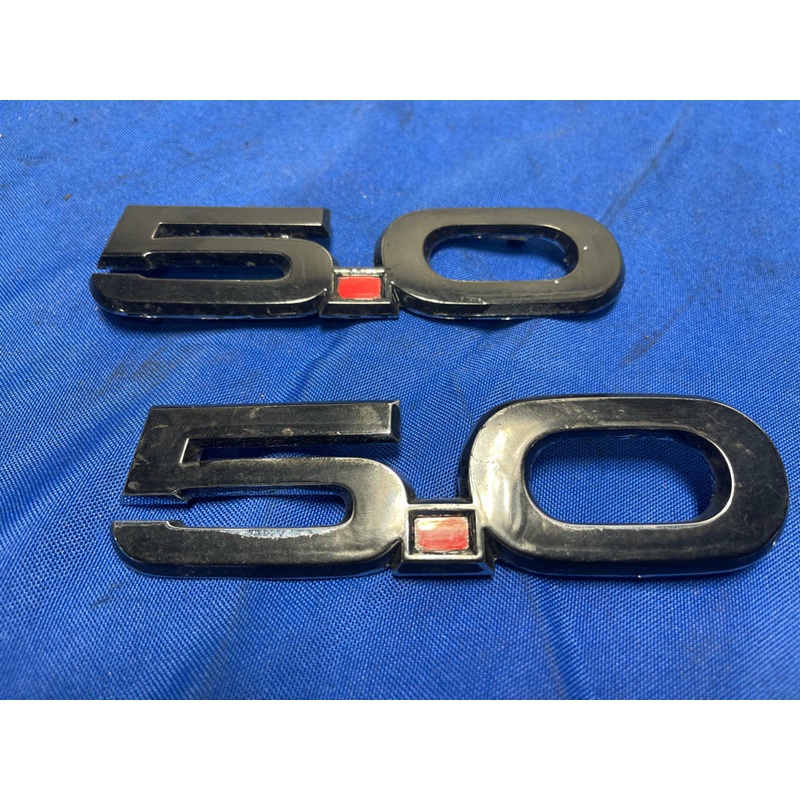 2018-23 Ford Mustang GT 5.0 Badges Pair 168