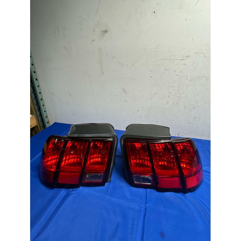1999-04 Ford Mustang OEM Tail Lights Pair 170