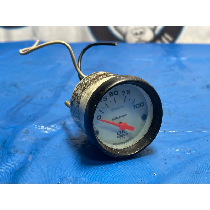 2003-04 Ford Mustang SVT Cobra Autometer Phantom Oil Pressure Gauge 186