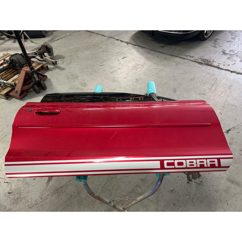 1994-98 Ford Mustang Laser Red Passenger Door Assembly 120