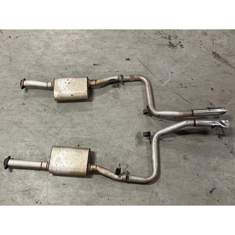2003-04 Ford Mustang SVT Cobra Aftermarket Flowmaster Cat Back- for IRS 272