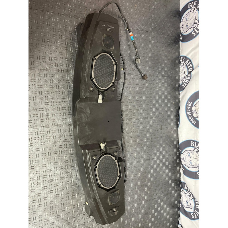 2003-04 Ford Mustang SVT Cobra Mach 460 Rear Speaker Deck & Amps 272