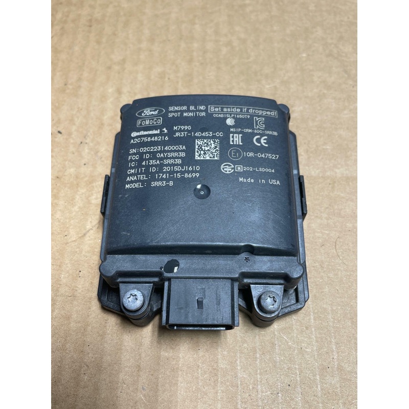 2018-23 Ford Mustang GT Blind Spot Monitoring Sensor 194