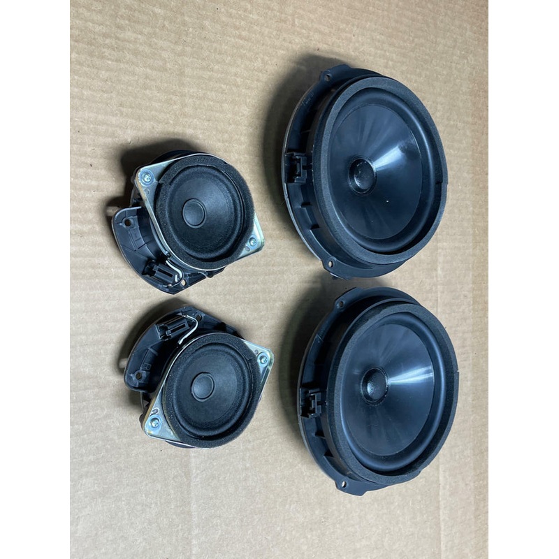 2018-23 Ford Mustang GT Front Door Speakers and Tweeters Set 194
