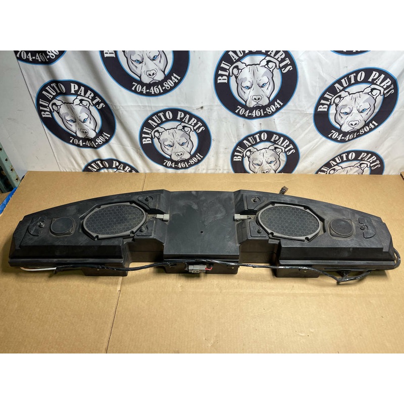 2003-04 Ford Mustang SVT Cobra Rear Speaker Panel w/ Amps 203