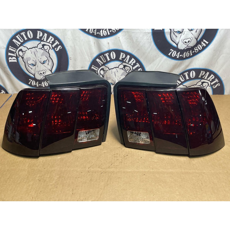 1999-04 Ford Mustang SVT Cobra GT Saleen Raxiom Smoked Tail Lights 218