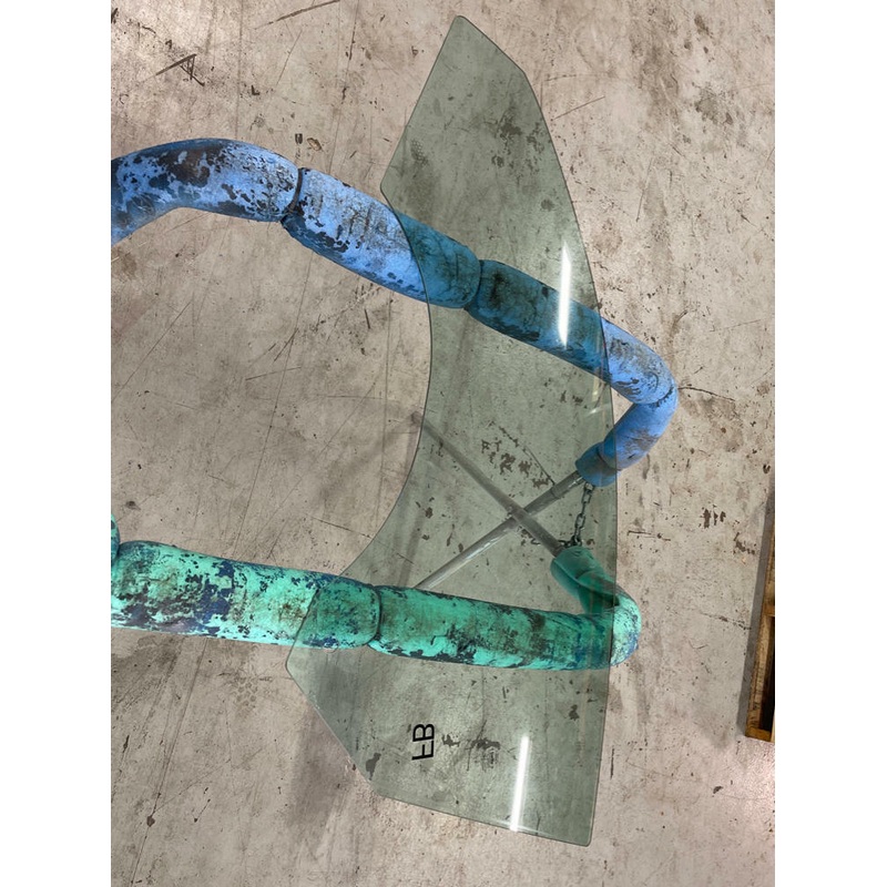Ford Mustang S550 Coupe Driver Door LH Window Glass OEM BA