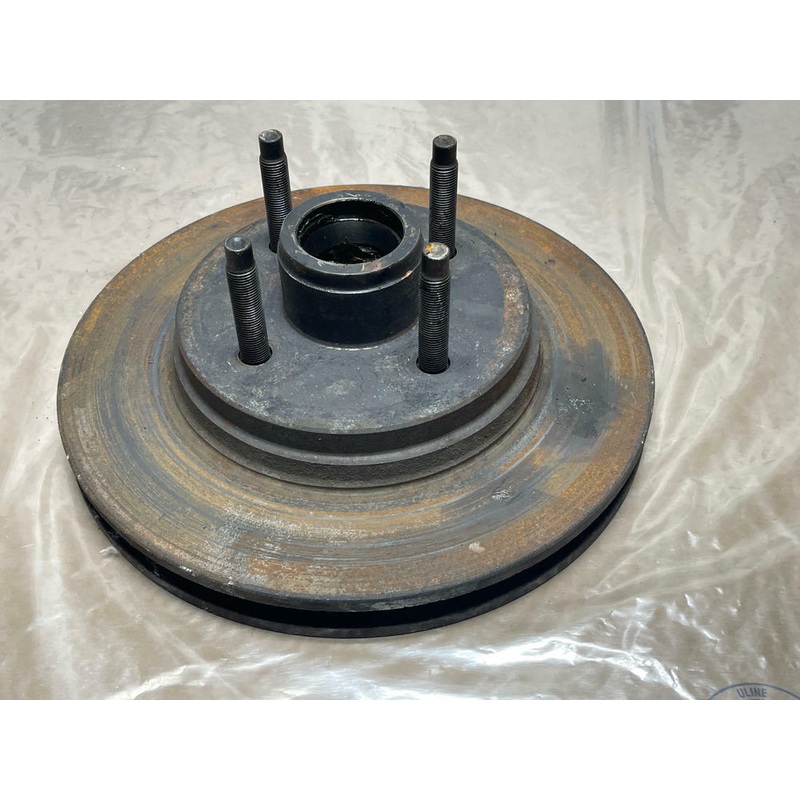 1987-93 Ford Mustang GT Driver Front LH Hub/Rotor- 4 Lug 201