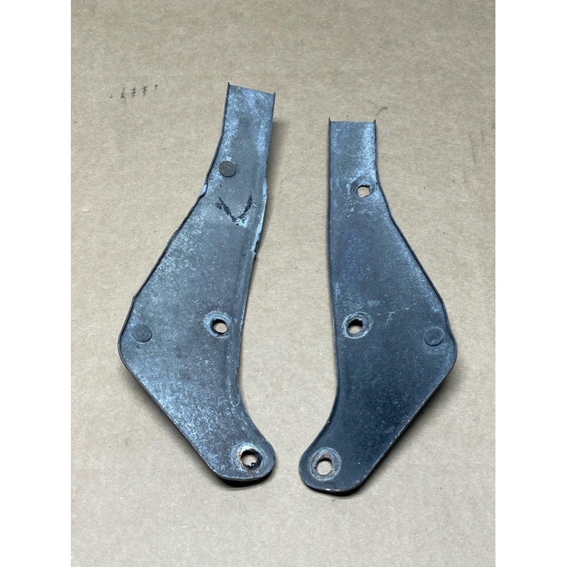 1987-93 Ford Mustang GT Front Bumper Mounting Brackets Pair 201