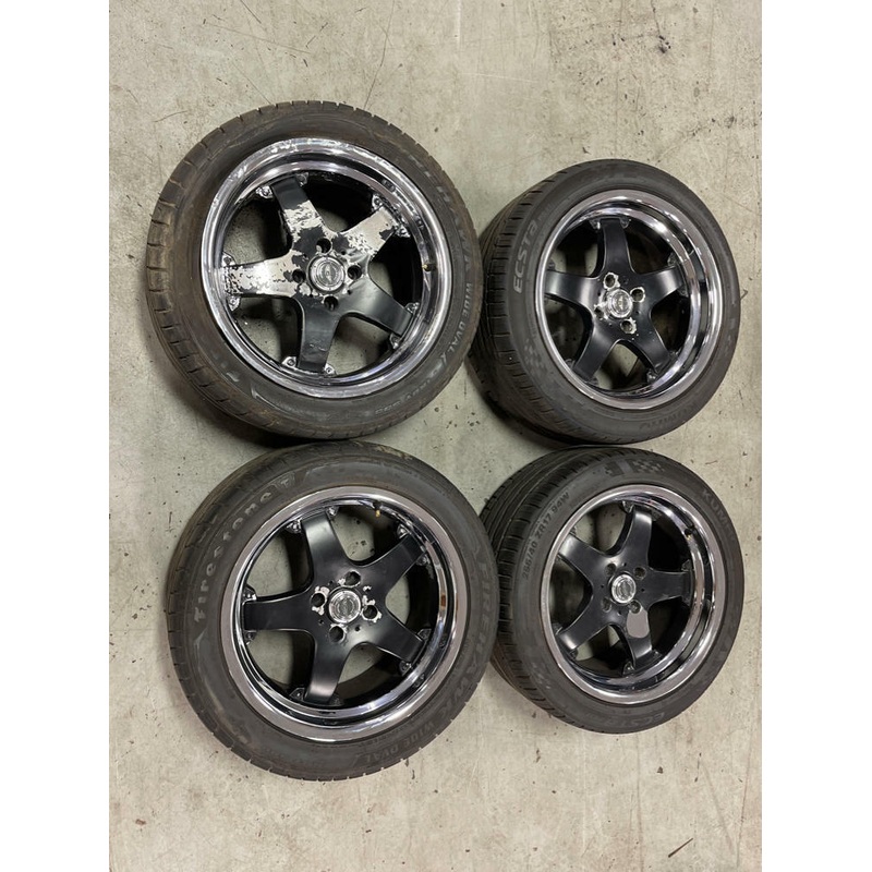 1987-93 Ford Mustang GT Vintage American Racing Wheels- Damaged 201