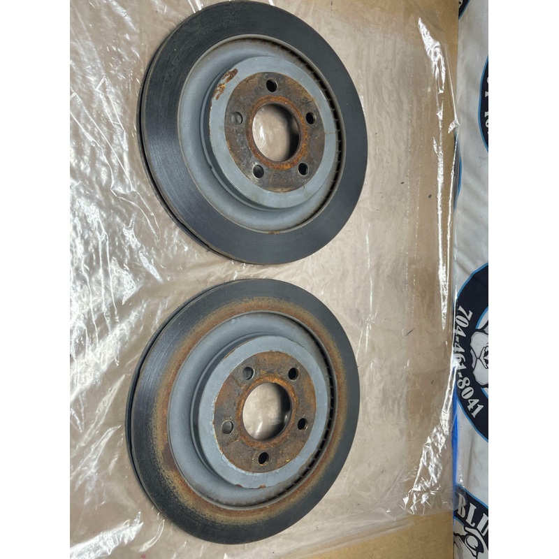 2015-17 Ford Mustang GT Rear Brake Rotors- 21K Miles 222