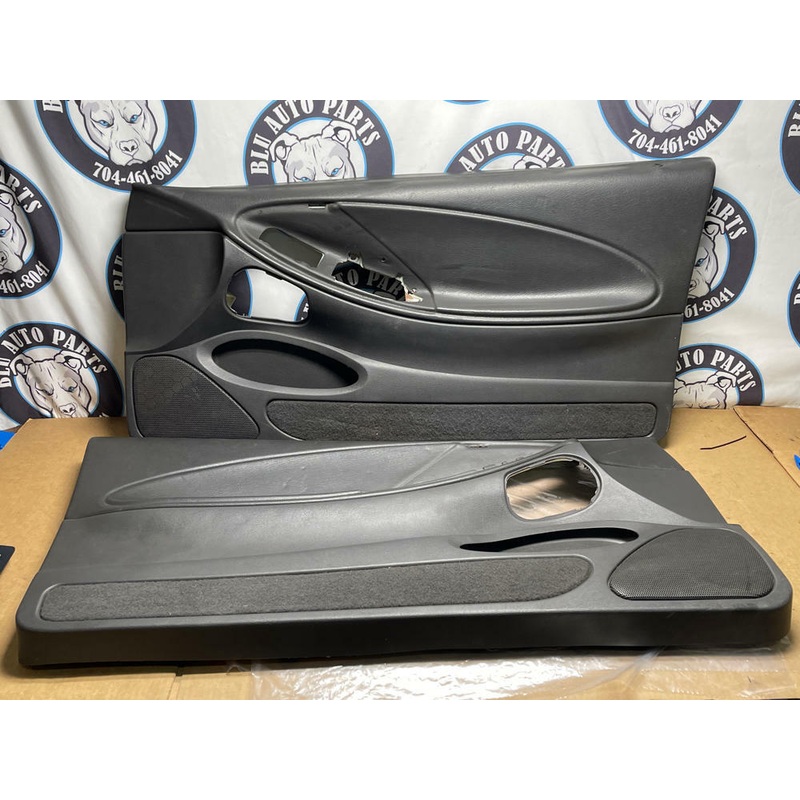 2003-04 Ford Mustang SVT Cobra Door Panels Dark Charcoal 228