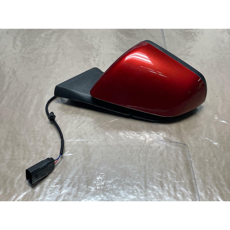 2015-17 Ford Mustang Driver LH Side Mirror (Code RR- Ruby Red)- Folding 214