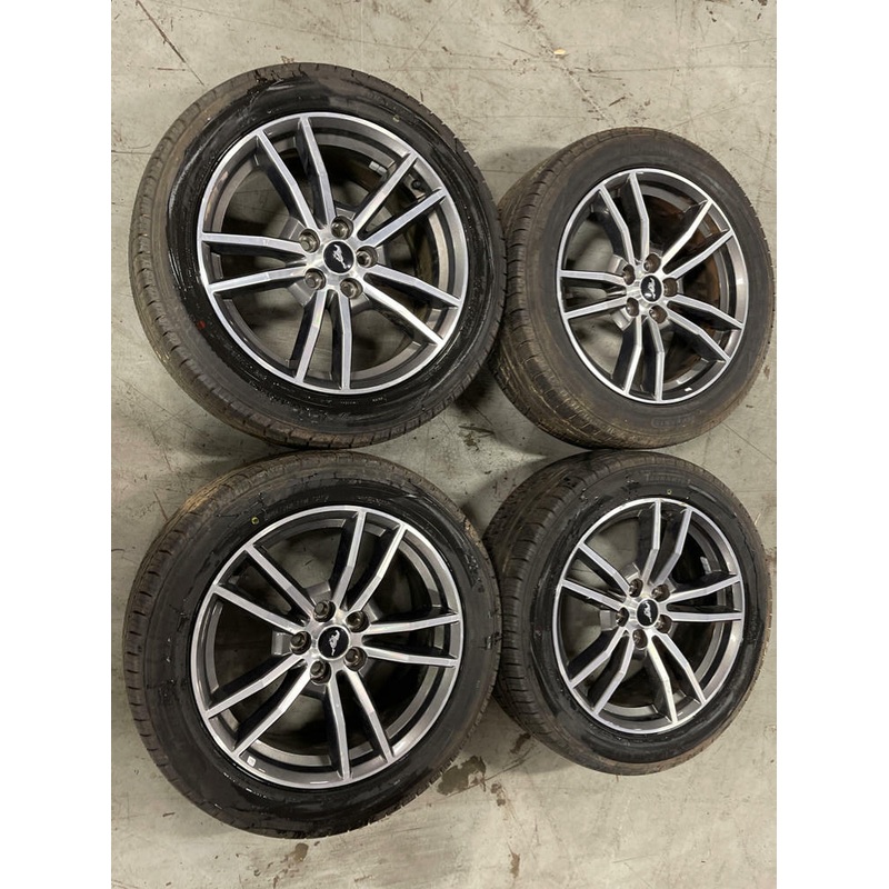 2015-17 Ford Mustang GT OEM 18″ Platinum “Diamond Cut” Wheels 211