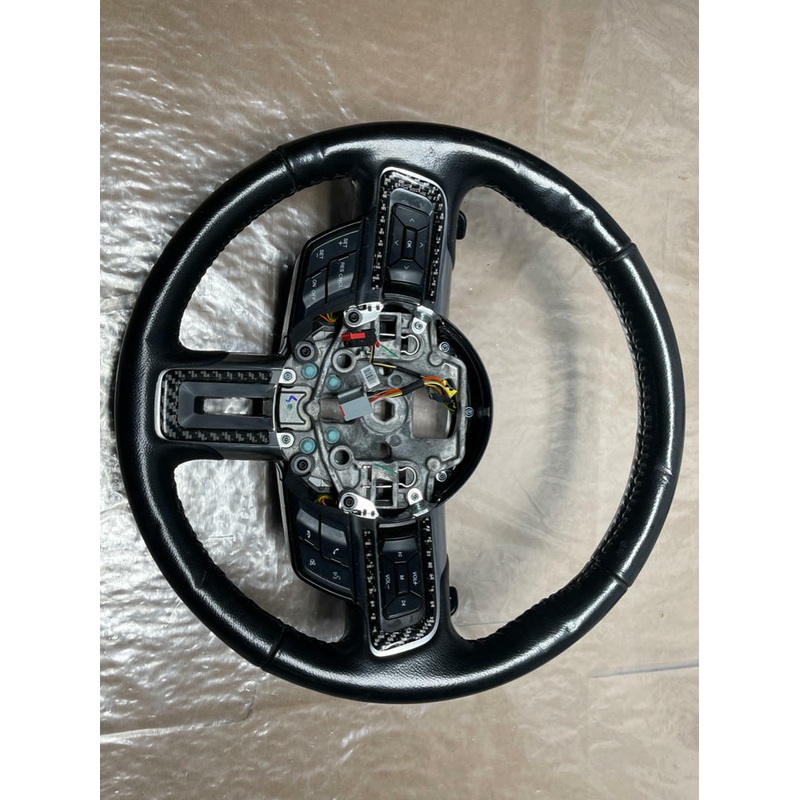 2015-17 Ford Mustang Leather Steering Wheel w/ Paddles- 6R80 214