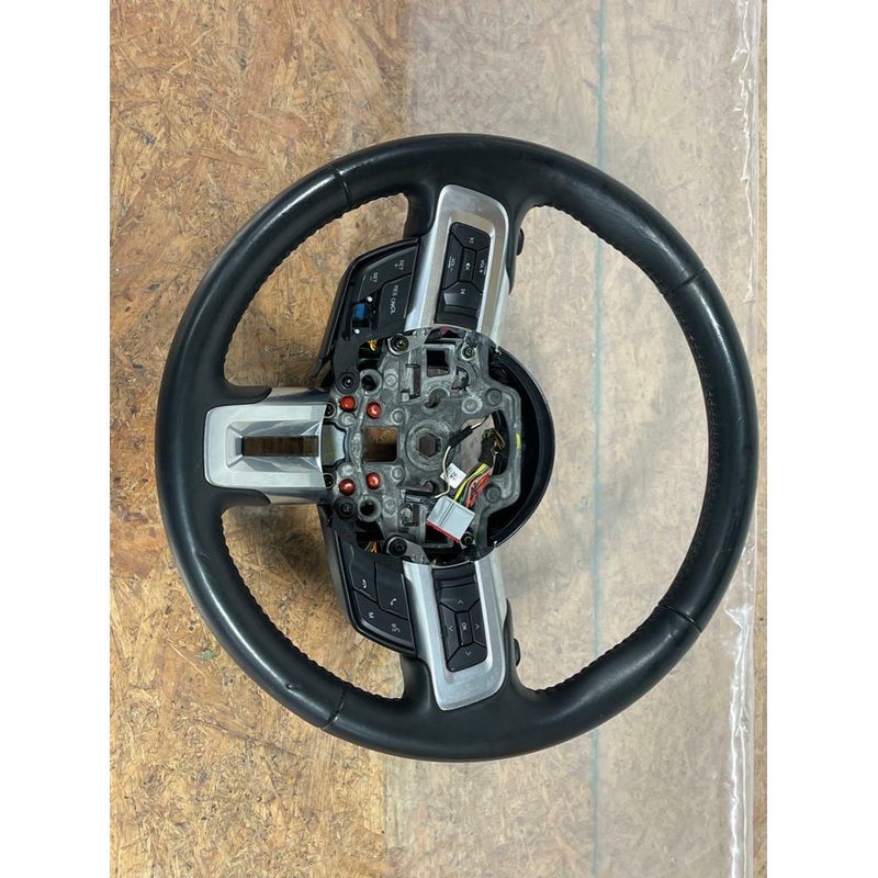 2015-23 Ford Mustang GT S550 5.0 Leather Steering Wheel OEM Leather 216