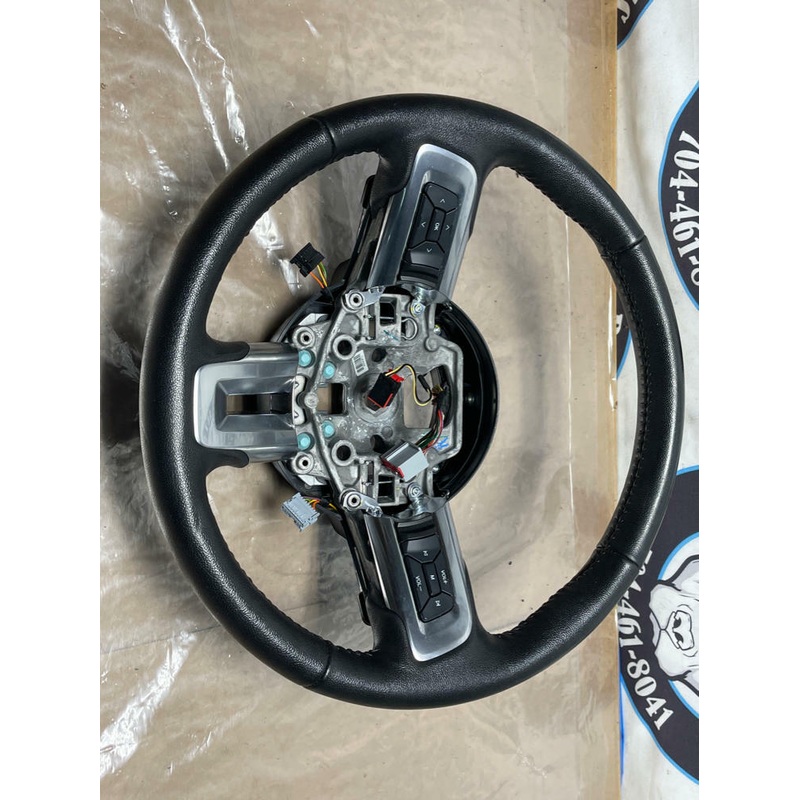 2015-23 Ford Mustang GT S550 Coyote Leather Steering Wheel 21k Miles 222