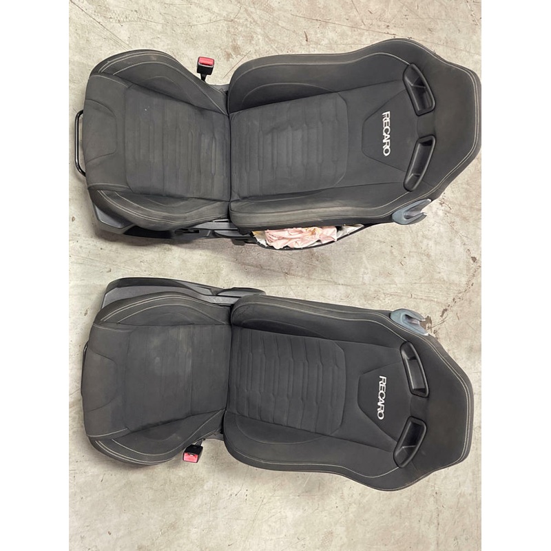 2015-23 Ford Mustang S550 Cloth Recaro Seats Blown Bag 227