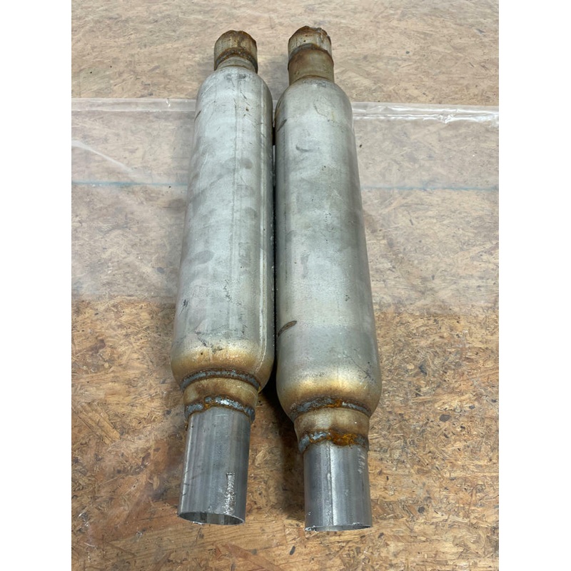 2018-23 Ford Mustang GT Aftermarket Resonators- Welded 216