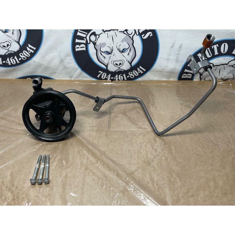 2007-09 Ford Mustang GT500 KR 1800 Miles OEM Power Steering Pump & Line 226