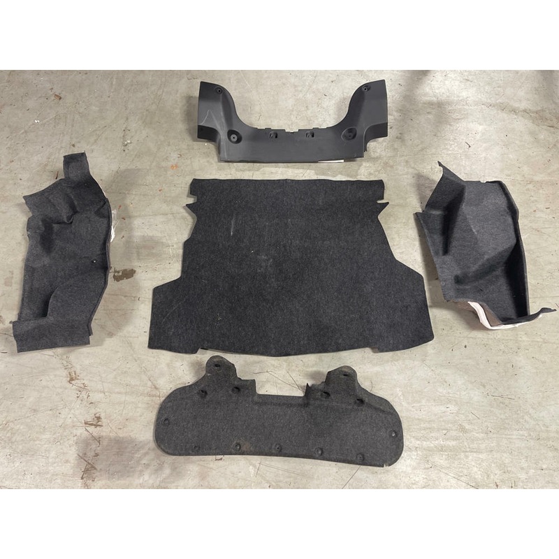 2007-09 Ford Mustang GT500 KR 1800 Miles OEM Trunk Interior Set 226