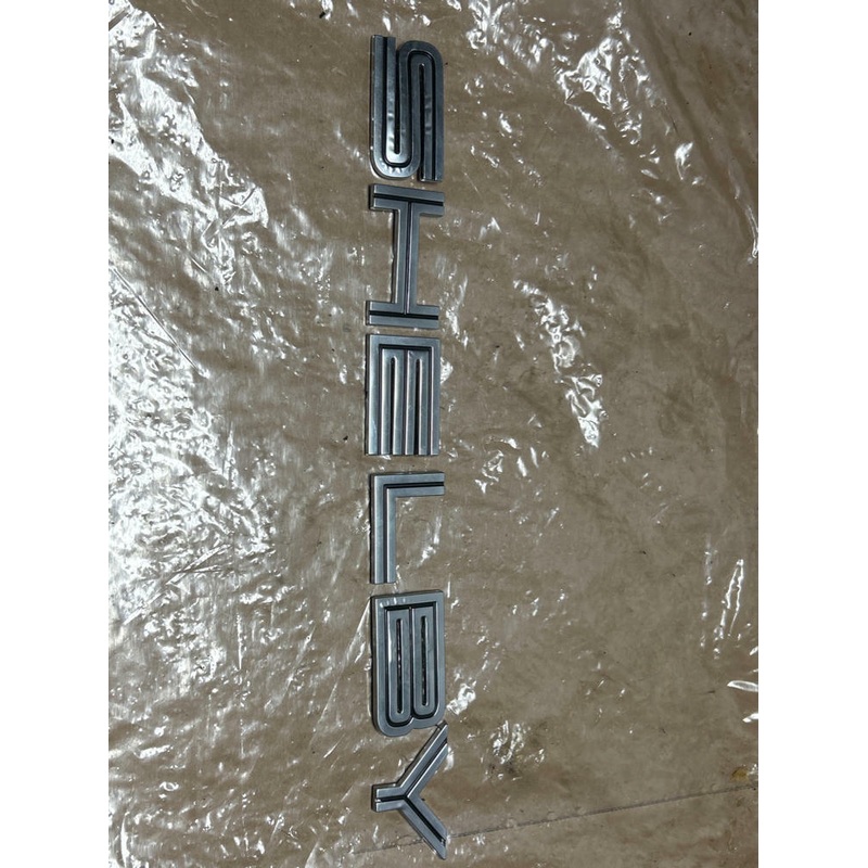 2007-09 Ford Mustang GT500 KR 1800 Miles “SHELBY” Decklid Lettering 226