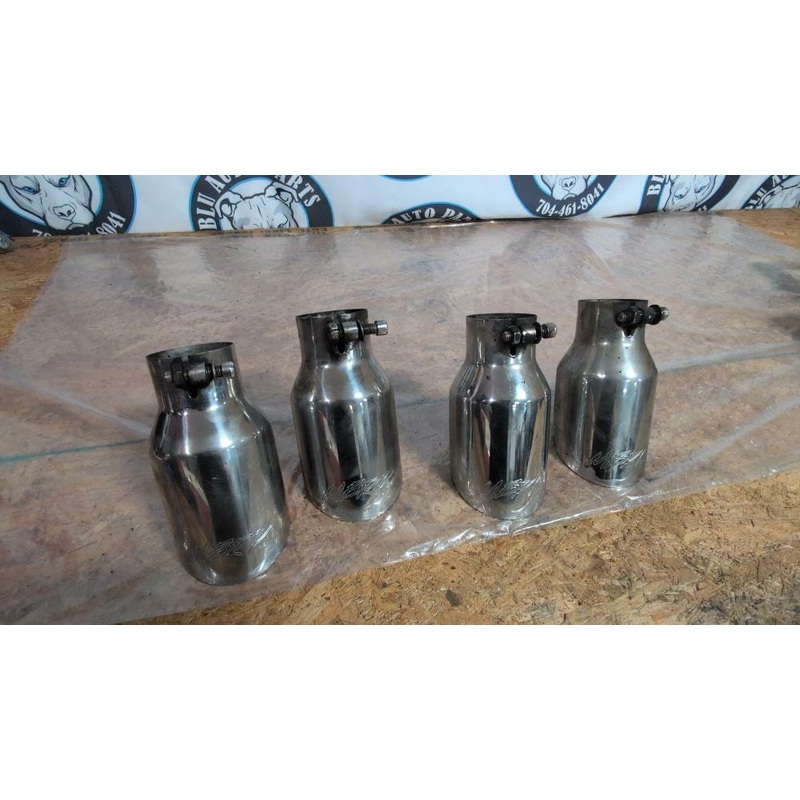 2015-23 Ford Mustang GT Coyote Aftermarket MBRP Quad Tips 242