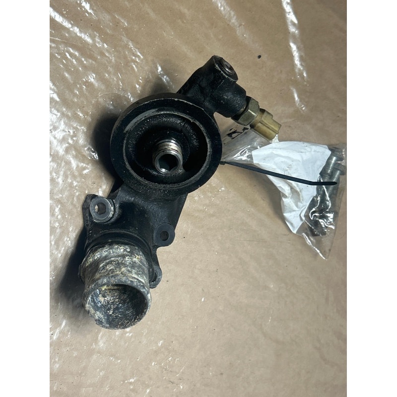 1999-04 Ford Mustang GT Oil Filter Housing- NEEDS REPAIR 235