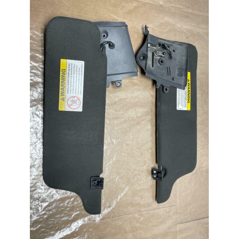 2003-04 Ford Mustang SVT Cobra Convertible Sun Visors Faded 252