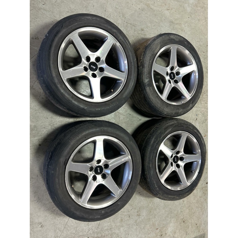 2003-04 Ford Mustang SVT Cobra Wheel Set- Machined Faces 252