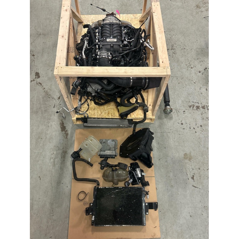2021 Ford Mustang GT Gen 3 Coyote Engine Roush Supercharged 10R80 Transmission