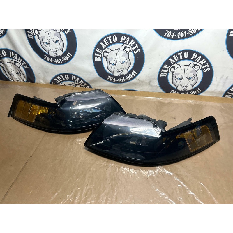 1999-04 Ford Mustang SVT Cobra OEM Headlights Low Miles 234