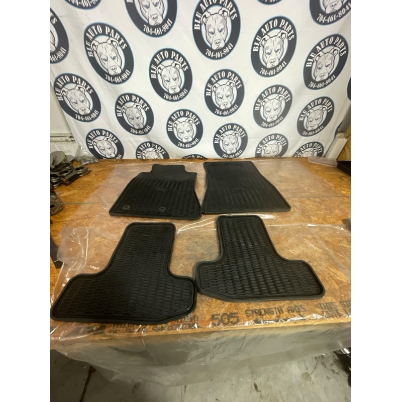 2015-17 Ford Mustang GT Floor Mat Set- Rubber, Complete 224
