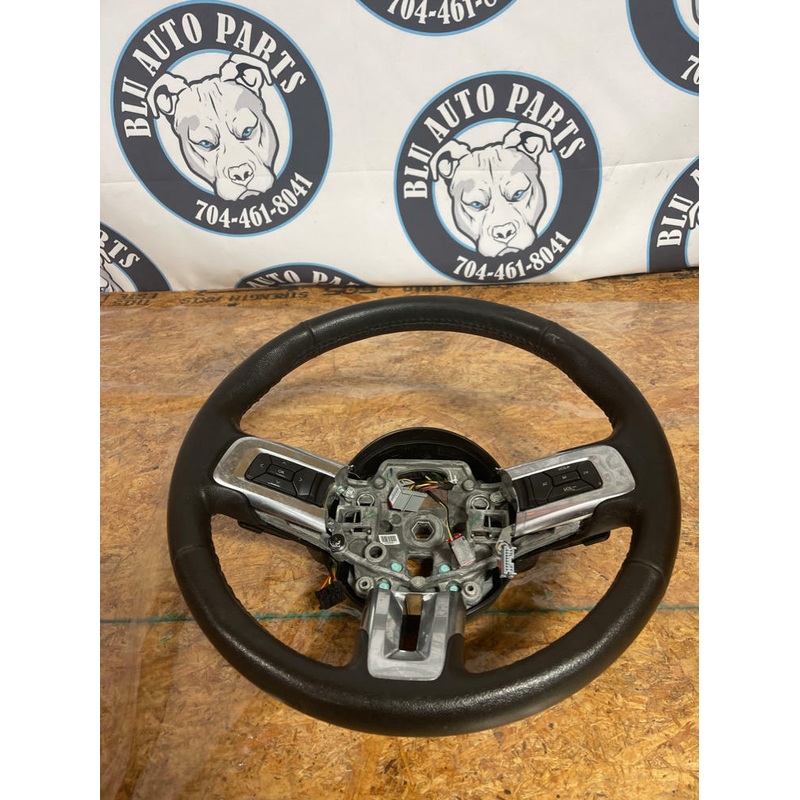 2015-17 Ford Mustang GT Leather Steering Wheel w/ Paddles- 75k Miles 224