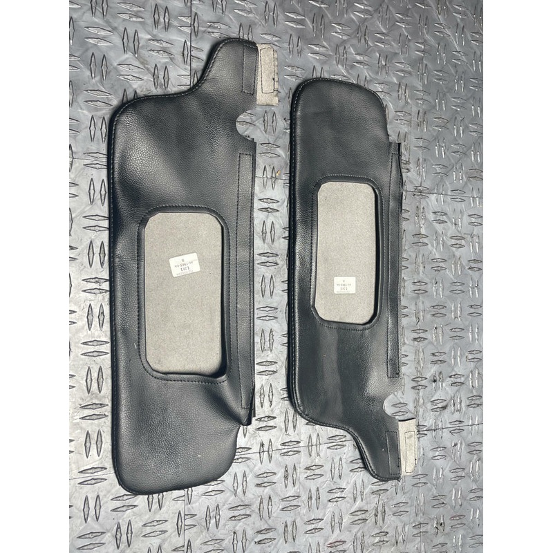 2003-04 Ford Mustang SVT Cobra Leather Sunvisor Covers- FOR VERTS 273
