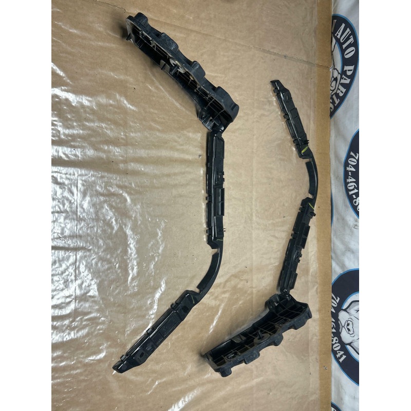 2013-14 Ford Mustang Rear Bumper Brackets Complete Set 232