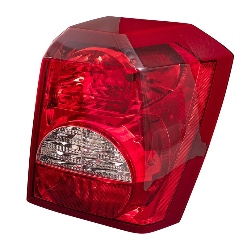 Brock Replacement Passenger Tail Light Compatible with 2008-2012 Caliber 5160360AA