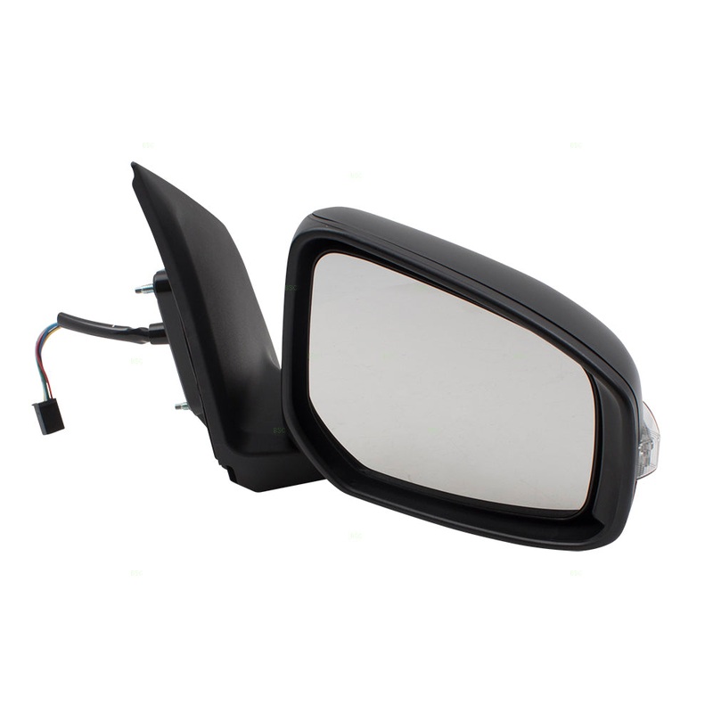 Brock Replacement Passengers Power Side View Mirror w/ Signal Compatible with 15-18 Mirage & 17-18 Mirage G4 SE 7632B790XA