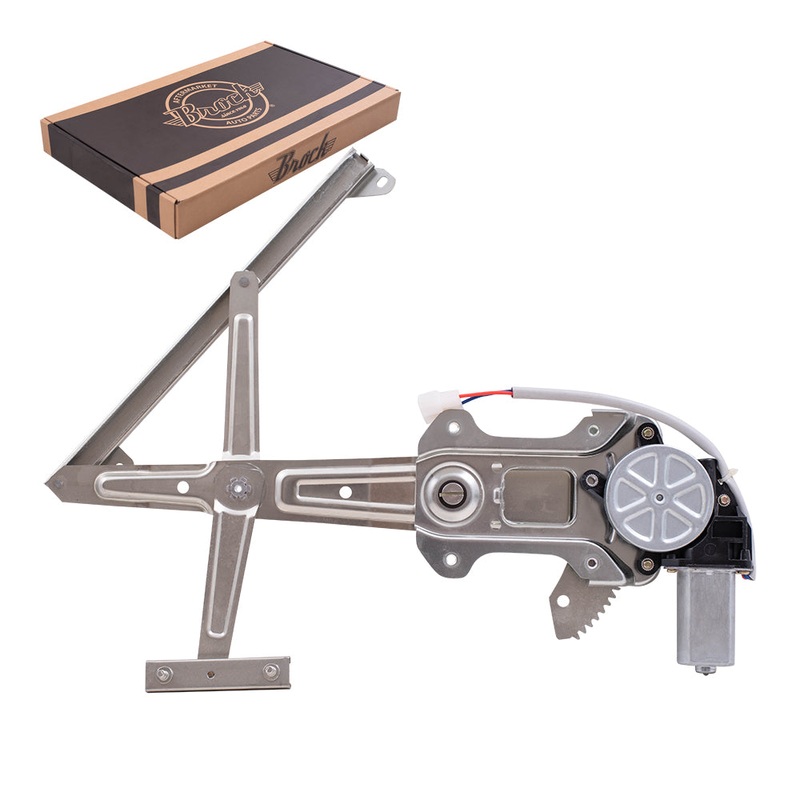 Brock Replacement Rear Passenger Power Window Regulator w/ Motor Compatible with 00-04 Outback Legacy 03-06 Baja