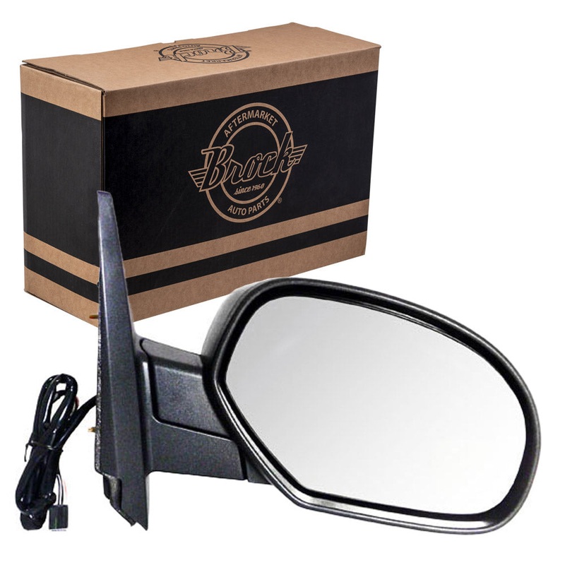 Power Mirror fits Cadillac SUV Chevy GMC Pickup Passenger Side Heated Textured