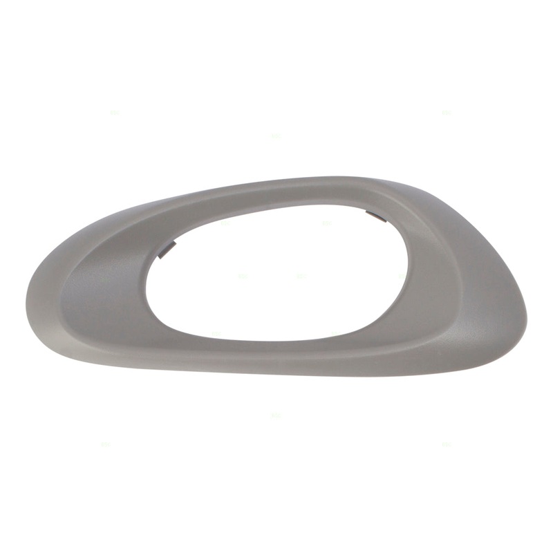 02-09 Chevy Trailblazer Passengers Rear Inside Textured Gray Door Handle Bezel