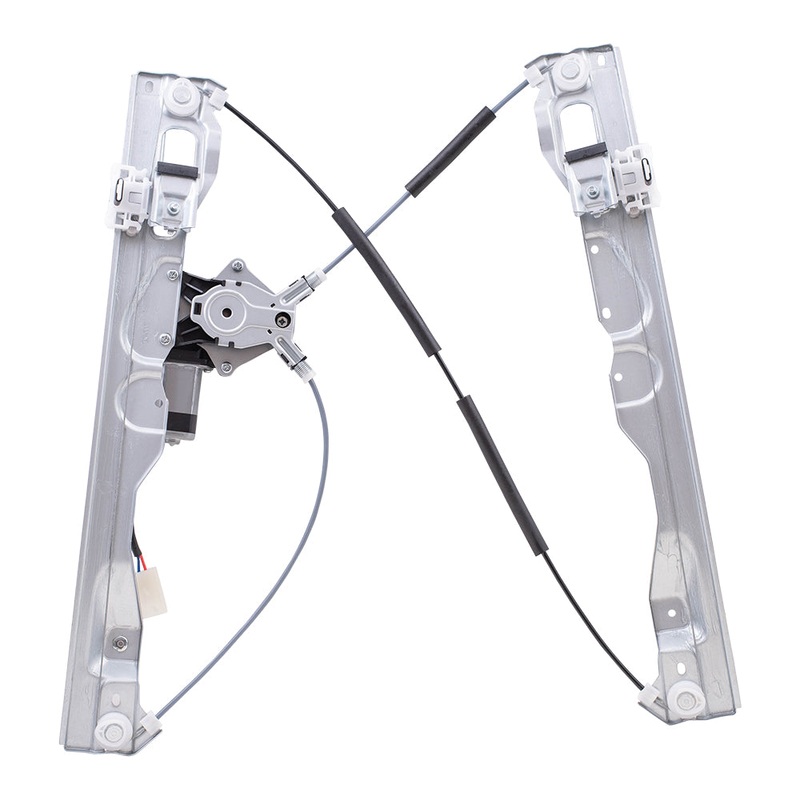 Brock Aftermarket Replacement Rear Passenger Right Power Window Lift Regulator with Motor Assembly Compatible with 2009-2014 Ford F-150 Crew Cab