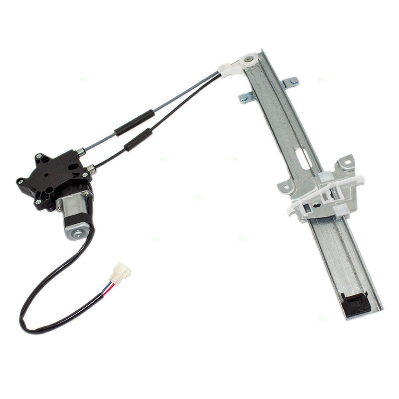 Brock Replacement Drivers Front Power Window Lift Regulator with Motor Assembly Compatible with 1997-2002 Escort 1997-1999 Tracer