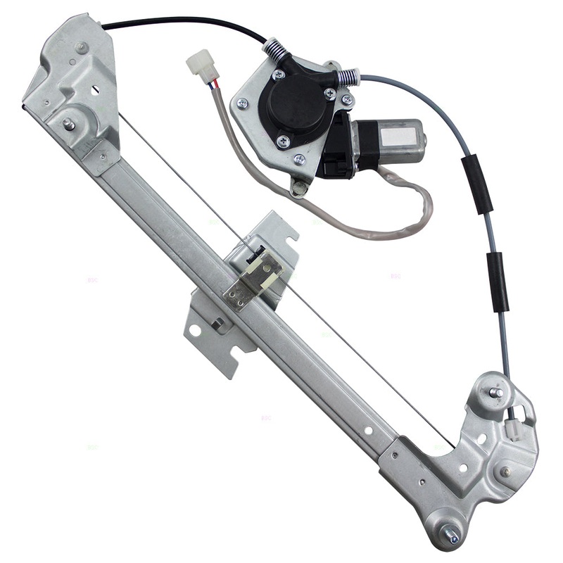 Brock Replacement Passengers Front Power Window Lift Regulator w/ Motor Assembly Compatible with 1998-2003 Escort ZX2 Coupe F8CZ 6323208 BA