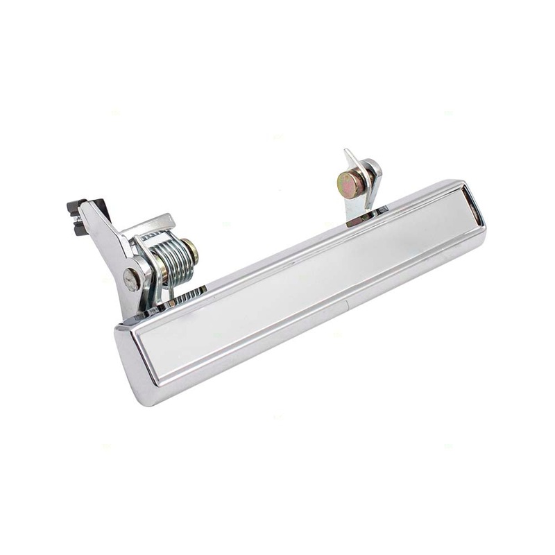 Outside Door Handle fits 76-88 GM Models Passenger Chrome Front or Rear Exterior